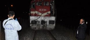 Yolcu Treninin Çarptığı Yaya Olay Yerinde Öldü